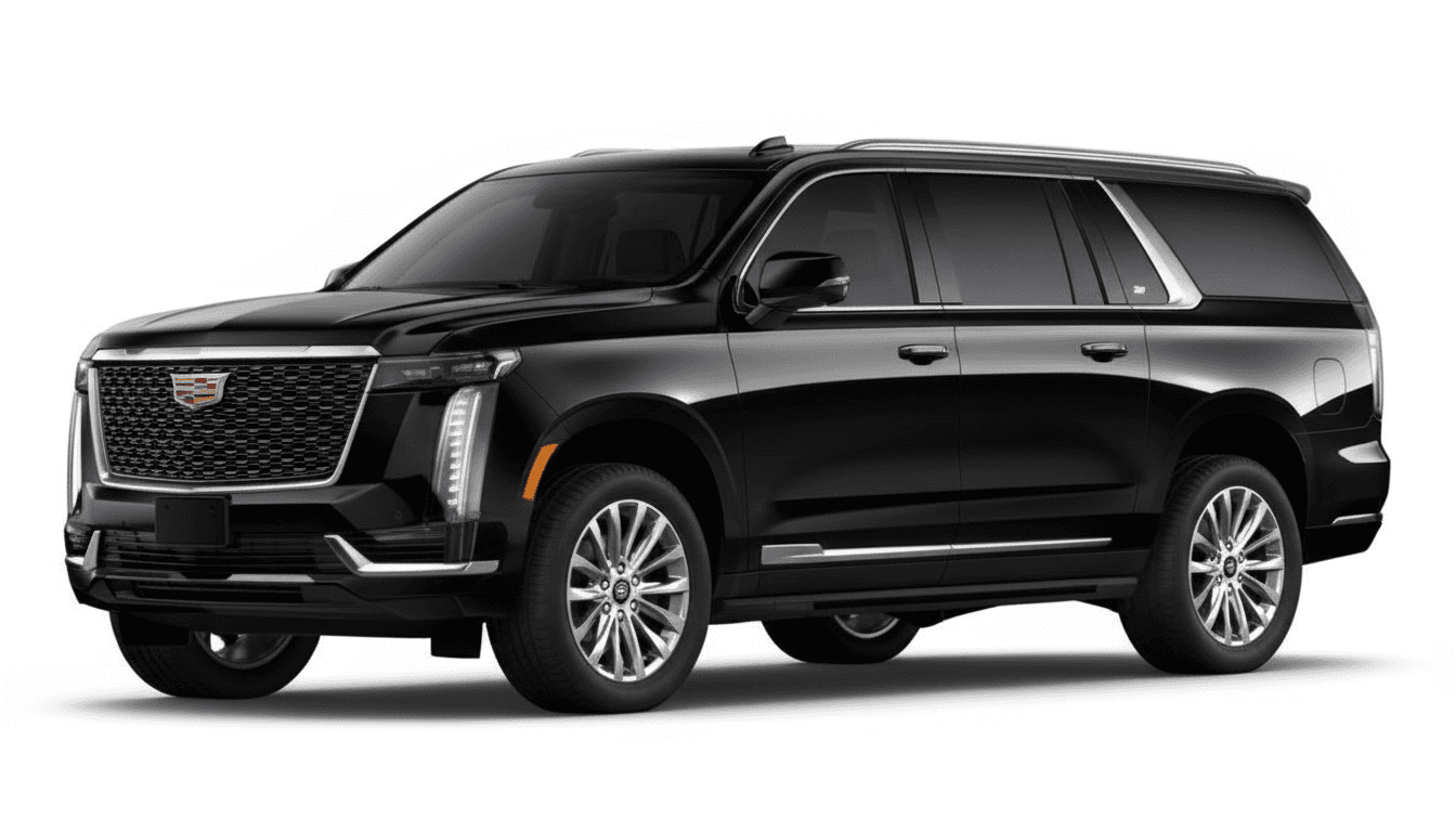 Cadillac Escalade ESV First Class Limo and VIP Black Car Service Houston