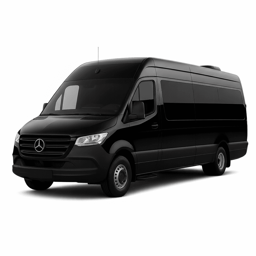 14 Passenger Business Class Sprinter Rental for Group Transportation Houston Events