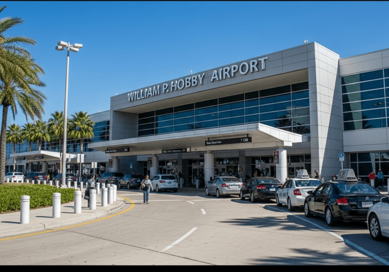William P. Hobby Airport (HOU) – 7800 Airport Blvd, Houston, TX 77061